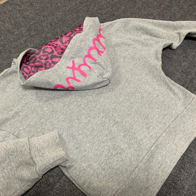 adidas(アディダス)のアディダス adigirl ドルマンパーカー 140 キッズ/ベビー/マタニティのキッズ服女の子用(90cm~)(ジャケット/上着)の商品写真