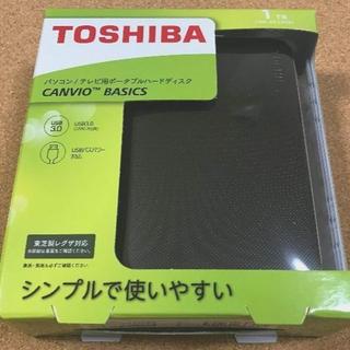 トウシバ(東芝)の値引【新品】TOSHIBA　ポータブルハードディスク 1TB HD-AC10TK(PC周辺機器)