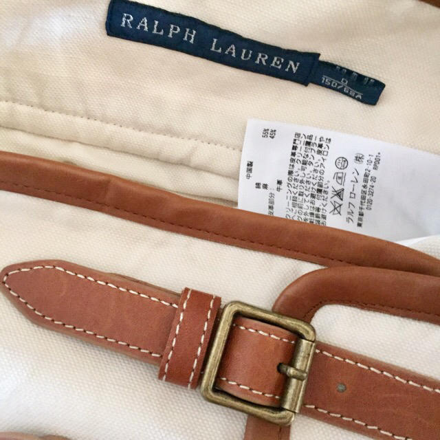 Ralph Lauren(ラルフローレン)のラルフローレン♡牛革膝丈スカート レディースのスカート(ひざ丈スカート)の商品写真