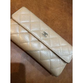 シャネル(CHANEL)のMinnie様専用　CHANEL キャビアスキン 長財布(長財布)