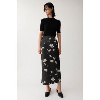 マウジー(moussy)のmoussy♡花柄タイトロングスカート(ロングスカート)