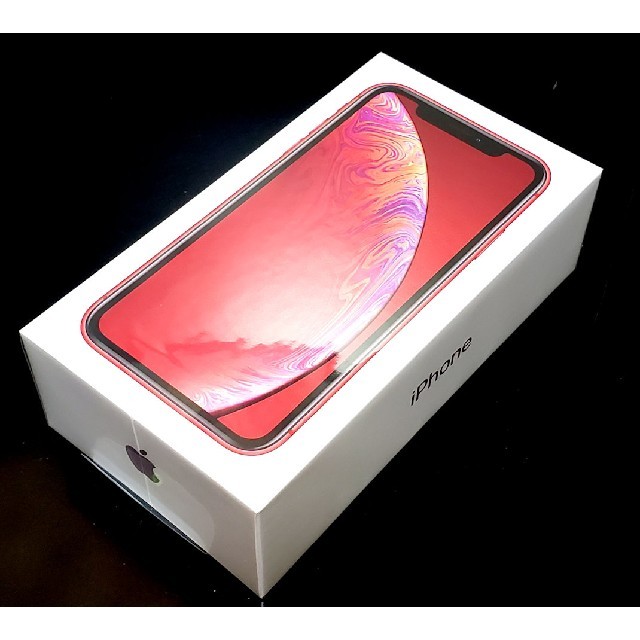 4月2日購入 未開封 ドコモ iPhoneXR 128GB RED SIMフリースマートフォン/携帯電話