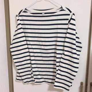 ユニクロ(UNIQLO)のUNIQLO ボーダーT(Tシャツ(長袖/七分))