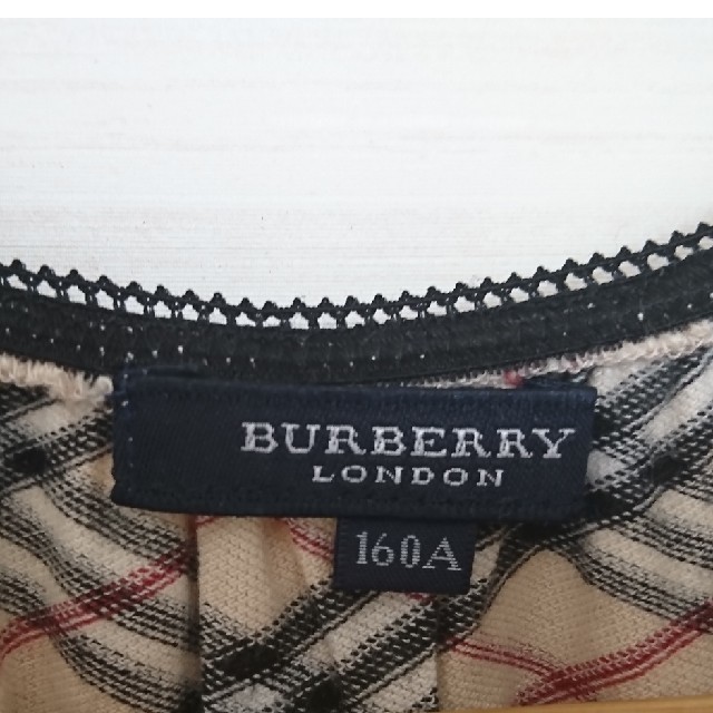 BURBERRY(バーバリー)のバーバリー BURBERRY  Tシャツ サイズ160 キッズ/ベビー/マタニティのキッズ服女の子用(90cm~)(Tシャツ/カットソー)の商品写真