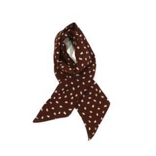 トゥデイフル(TODAYFUL)のTODAYFUL Dot Chiffon Scarf(バンダナ/スカーフ)