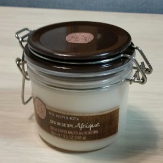 ザボディショップ(THE BODY SHOP)のスパウィズダム アフリカ 
ソルトスクラブ 350ml　未使用品(ボディスクラブ)