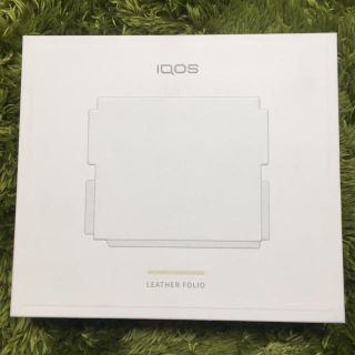 アイコス(IQOS)のレザーフォリオfor iQOS3（クリーム）未使用定価 4980円 純正品(タバコグッズ)