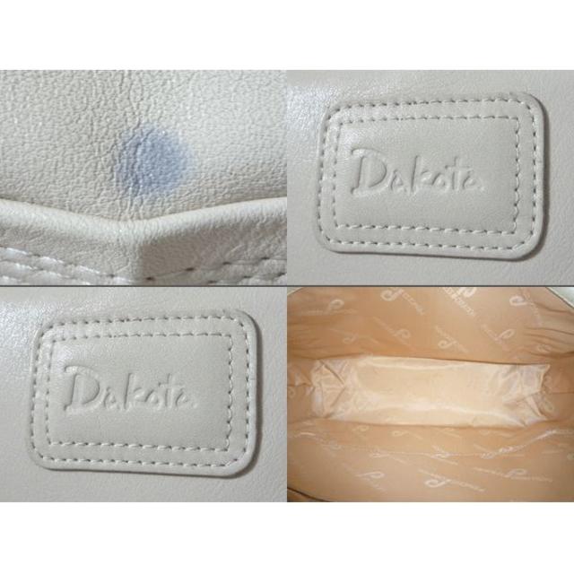 Dakota(ダコタ)のダコタ　Dakota　ホワイト　白　肩掛けショルダーバッグ　レディース　レザー レディースのバッグ(ショルダーバッグ)の商品写真
