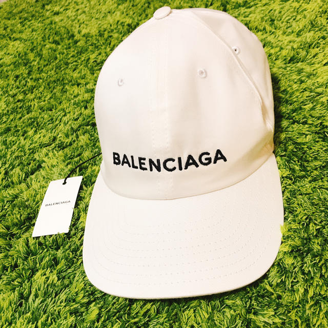 【驚きの値段で】 キャップ バレンシアガ 大人気！！！Balenciaga - Balenciaga 新品 即完売 未使用 キャップ