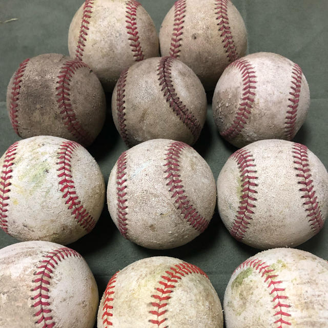 硬式ボール 17球 高校野球 ボーイズ シニア 練習 試合 中古 トレーニング スポーツ/アウトドアの野球(ボール)の商品写真