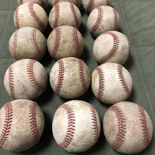 硬式ボール 15球 中古 高校野球 ボーイズ  シニア 練習 トレーニング スポーツ/アウトドアの野球(ボール)の商品写真