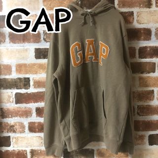 ギャップ(GAP)の［ GAP ］ギャップ パーカー プルオーバー ブラウン オレンジ ロゴ M(パーカー)