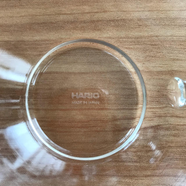 HARIO(ハリオ)のHARIO ティーカップ&ソーサー4脚セット インテリア/住まい/日用品のキッチン/食器(食器)の商品写真