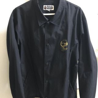 アベイシングエイプ(A BATHING APE)のA BATHING APE coach jacket BAPE(ブルゾン)