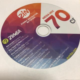 ズンバ(Zumba)のZUMBA mega mix70 最新(スポーツ/フィットネス)