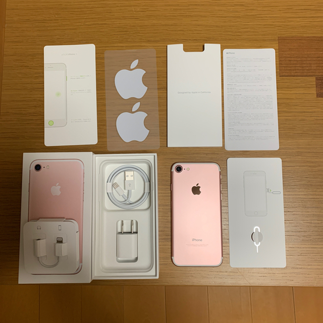 iPhone7 128GB SIMフリー ローズゴールド 美品