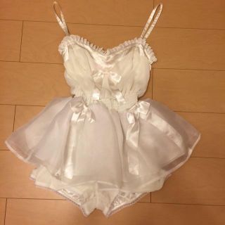 スワンキス(Swankiss)のMiMiシフォンロンパース(ミニワンピース)