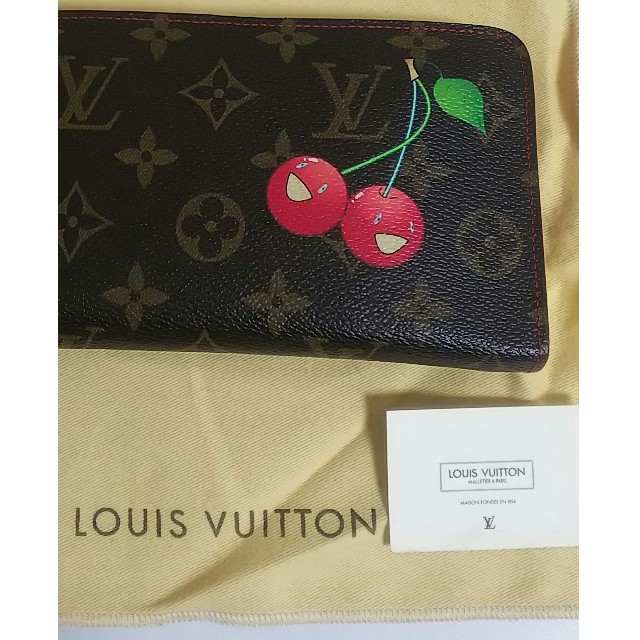 『美品❗️』LOUIS VUITTON 長財布 チェリー????財布