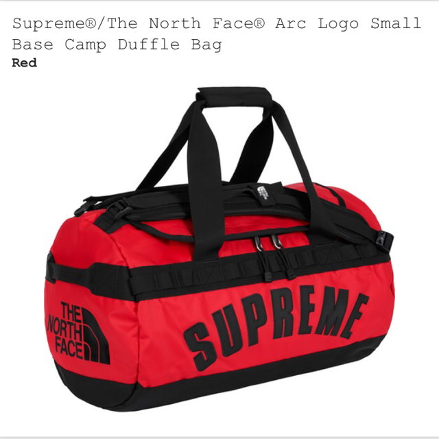 Supreme The North Face Arc Logo Bag Red