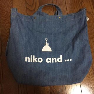 ニコアンド(niko and...)のニコアンド デニムショルダーバック(ショルダーバッグ)