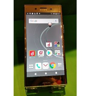 エクスペリア(Xperia)のシムロック解除済み　so-04j XPERIA XZ premium 中古　本体(スマートフォン本体)