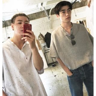 エンダースキーマ(Hender Scheme)のgourmet jeans ヘンリーネック(Tシャツ/カットソー(半袖/袖なし))