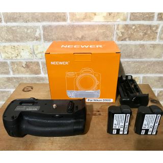 Nikon D500用 バッテリーグリップ互換品（NEEWER）(バッテリー/充電器)