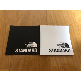 ザノースフェイス(THE NORTH FACE)の新品 THE NORTH FACE STANDARD ステッカー 2枚セット  (ステッカー)