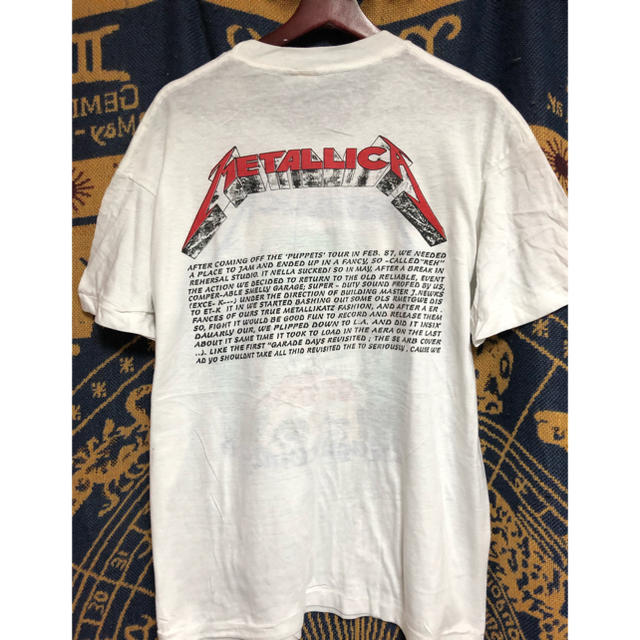 メタリカ METALLICA バンド Tシャツ バンT メンズのトップス(Tシャツ/カットソー(半袖/袖なし))の商品写真