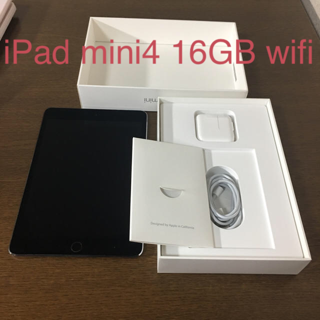 スマホ/家電/カメラiPad mini 16GB WIFIモデル　美品!!