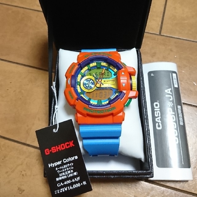 Ｇ－ＳＨＯＣＫ ga-400 ハイパーカラー - 腕時計(デジタル)