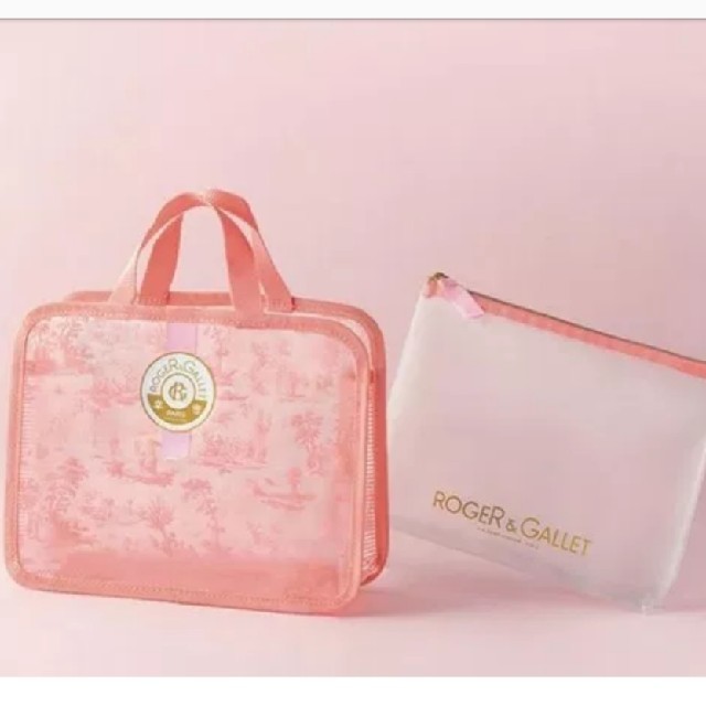 未使用　ROGER&GALLET（ロジェ・ガレ）のポーチ付きスパバッグ レディースのファッション小物(ポーチ)の商品写真