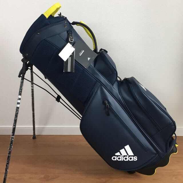 adidas(アディダス)の新品 adidas 軽量 スタンドキャディバッグ AWT65-NV ゴルフバック スポーツ/アウトドアのゴルフ(バッグ)の商品写真