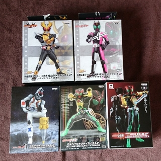 バンプレスト(BANPRESTO)の仮面ライダー プライズフィギュア 5種セット(特撮)