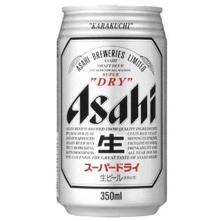 アサヒ(アサヒ)のアサヒスーパードライ350ml 4ケース送料込み(ビール)