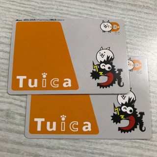 ニンテンドースイッチ(Nintendo Switch)のにゃんこ大戦争 tuica 二枚(キャラクターグッズ)