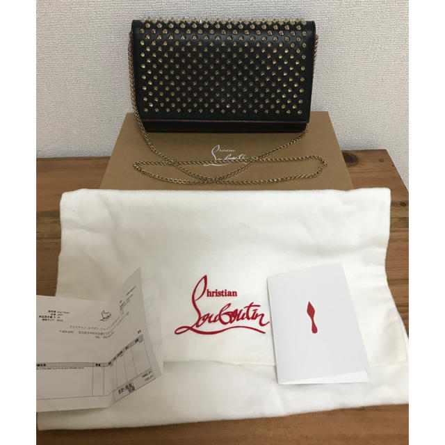 Christian Louboutin(クリスチャンルブタン)のクリスチャンルブタン  レオパード クラッチ チェーンウォレット レディースのバッグ(クラッチバッグ)の商品写真