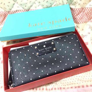 ケイトスペードニューヨーク(kate spade new york)のドット柄のケイトスペード(財布)