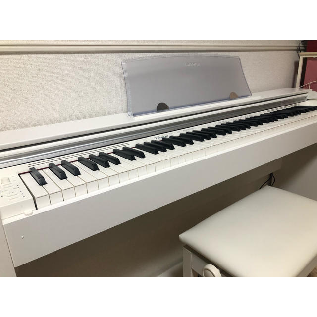 2022高い素材 電子 88鍵盤 緊急値下げ！CASIO - CASIO ピアノ PX-770WE