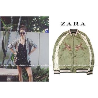 ザラ(ZARA)のsサイズ 美品 ザラ スカジャン 梨花着用(スカジャン)