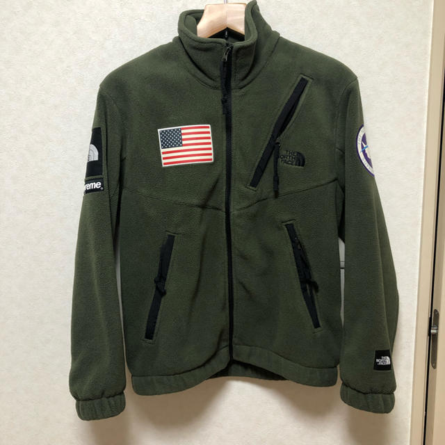 sサイズ supreme  north face fleece