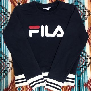 フィラ(FILA)のFILAパーカ(黒)(パーカー)