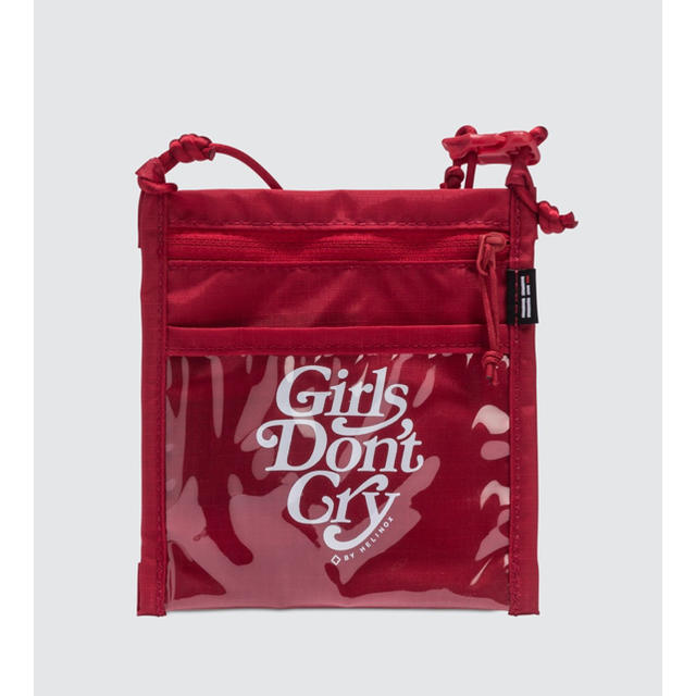 Girls Don't Cry x Helinox Nylon Pouch 赤