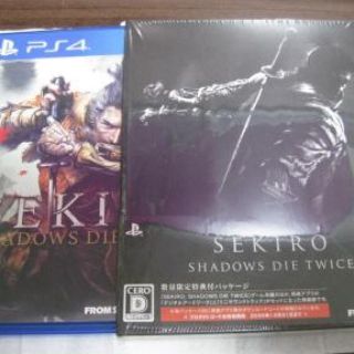 美品!!sekiro セキロー  セキロウ ps4  コード未使用!! 即発送可