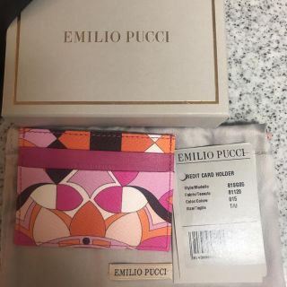 エミリオプッチ(EMILIO PUCCI)のエミリオプッチ☆カードケース(名刺入れ/定期入れ)