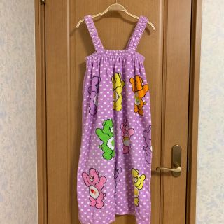 ケアベア(CareBears)の【ゆぅ様専用】ケアベアラップタオルワンピース(水着)