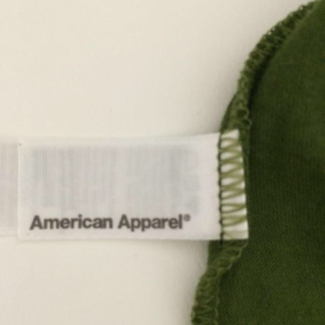 American Apparel(アメリカンアパレル)のUSAアメリカンアパレル sizeM レディースのトップス(カットソー(半袖/袖なし))の商品写真