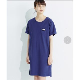 リー(Lee)のhaco!× Lee Tシャツワンピース(ひざ丈ワンピース)