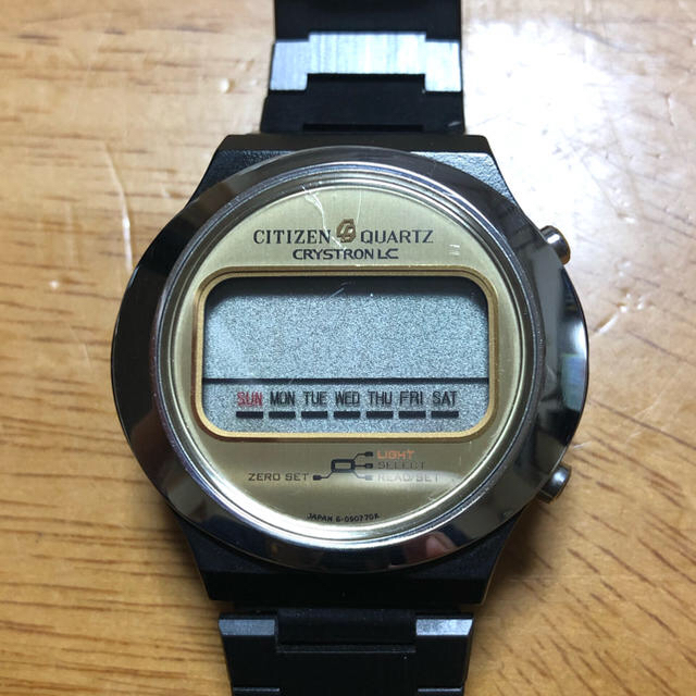 CITIZEN(シチズン)のCITIZEN QUARTZ CRYSTRON LC オールドデジタル メンズの時計(腕時計(デジタル))の商品写真