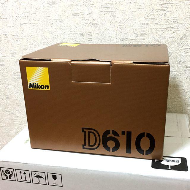 人気ブランド Nikon 【新品・未開封】ニコンD610【送料無料】 - デジタル一眼